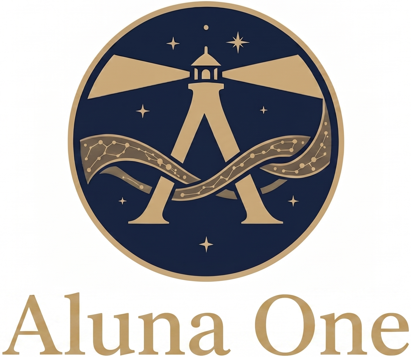 Aluna One Pre-Staging logo